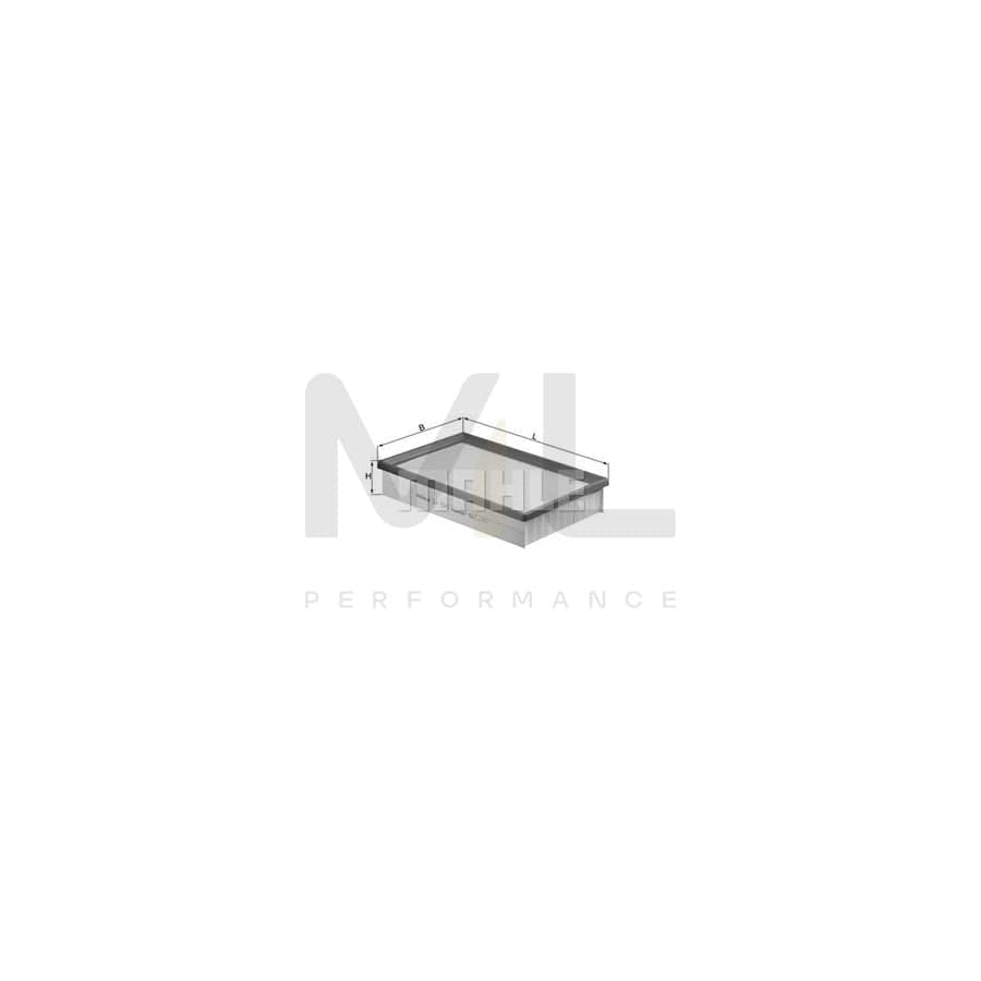 MAHLE ORIGINAL LX 1571 Air Filter Filter Insert | Performance Parts DirectCar Parts
