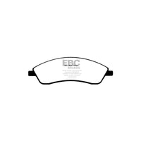 EBC PD01KF261 Cadillac SRX Greenstuff Front Brake Pad & Plain Disc Kit