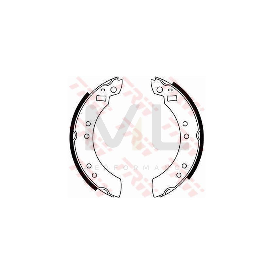TRW GS6124 Brake Shoe Set | Performance Parts Direct Car Parts