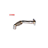Stone Exhaust Lexus 8AR-FTS AZ10 Eddy Catalytic Downpipe (NX 200T & NX 300T)