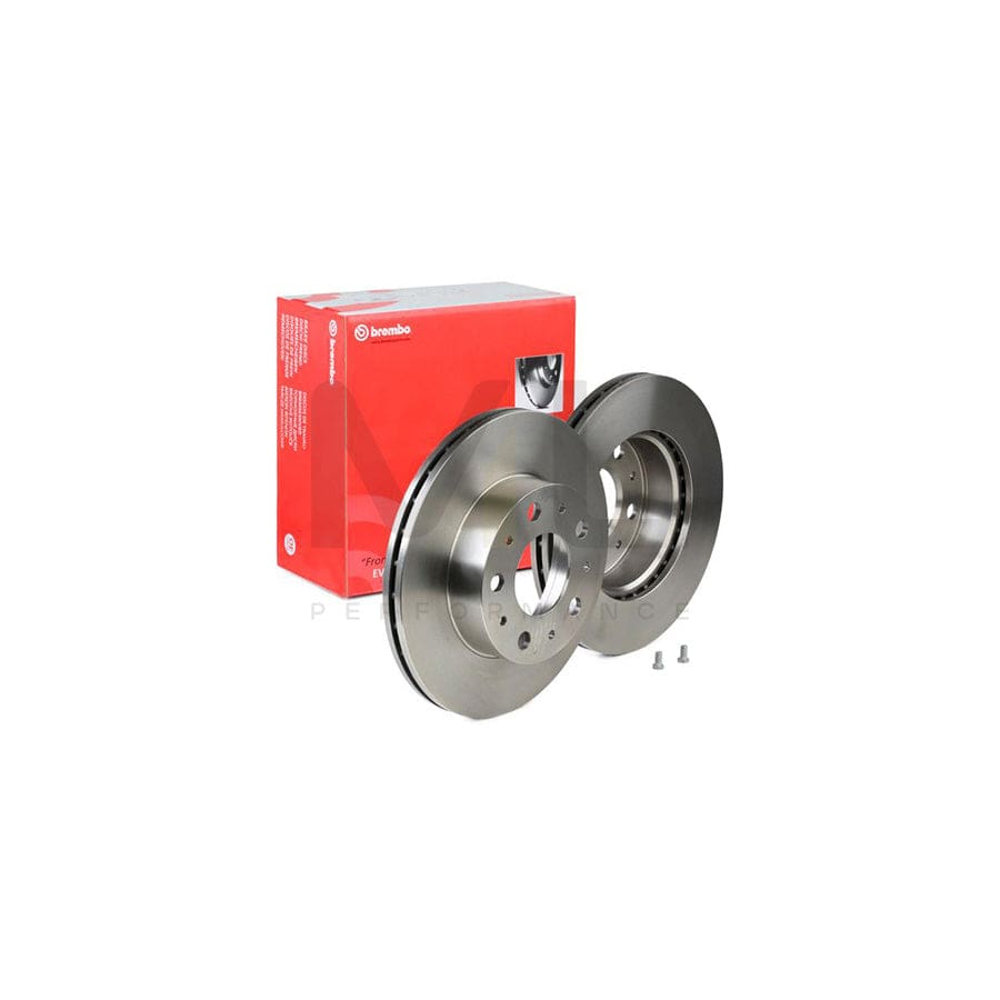 BREMBO 09.8932.10 Brake Disc Internally Vented, with bolts/screws  - 1 piece