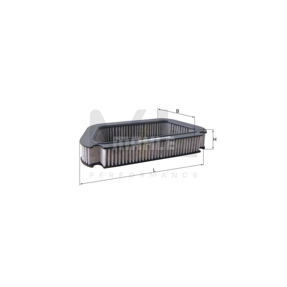MAHLE ORIGINAL LAK 176 Pollen filter Activated Carbon Filter | Performance Parts DirectCar Parts