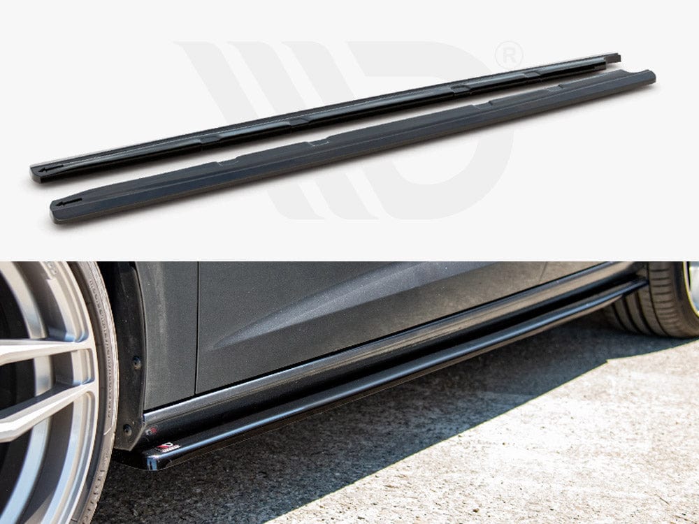 Maxton Design Seat Leon MK3 Cupra / Fr Facelift Side Skirts Diffusers V.2