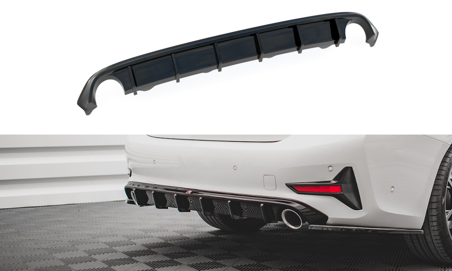 Maxton Design BM-3-20-RS1T Rear Valance BMW Series 3 G20 / G21 |