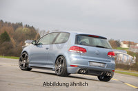 Rieger 00099782 VW Mk6 Golf Rear Diffuser for Tailpipe Left - Carbon-Look