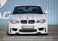 Rieger 00035032 BMW 1 Series E81 E82 E87 E88 Front Bumper