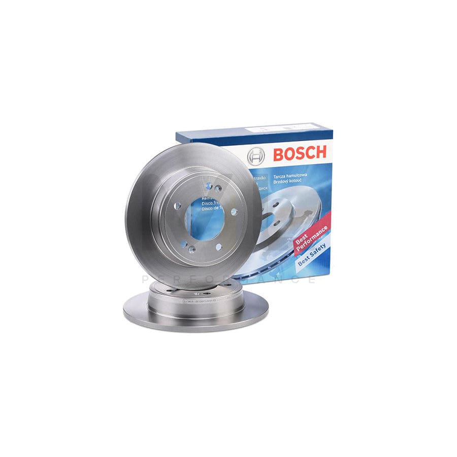 BOSCH 0 986 479 052 Brake Disc Solid, Oiled | Performance Parts Direct Car Parts