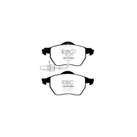 EBC PD06KF059 Audi Seat Skoda VW Greenstuff Front Brake Pad & USR Disc Kit - ATE Caliper