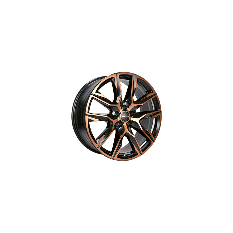 Ronal R71 8.5x20 ET30 71R0855.173/9212 Jetblack-Copper matt Wheel |