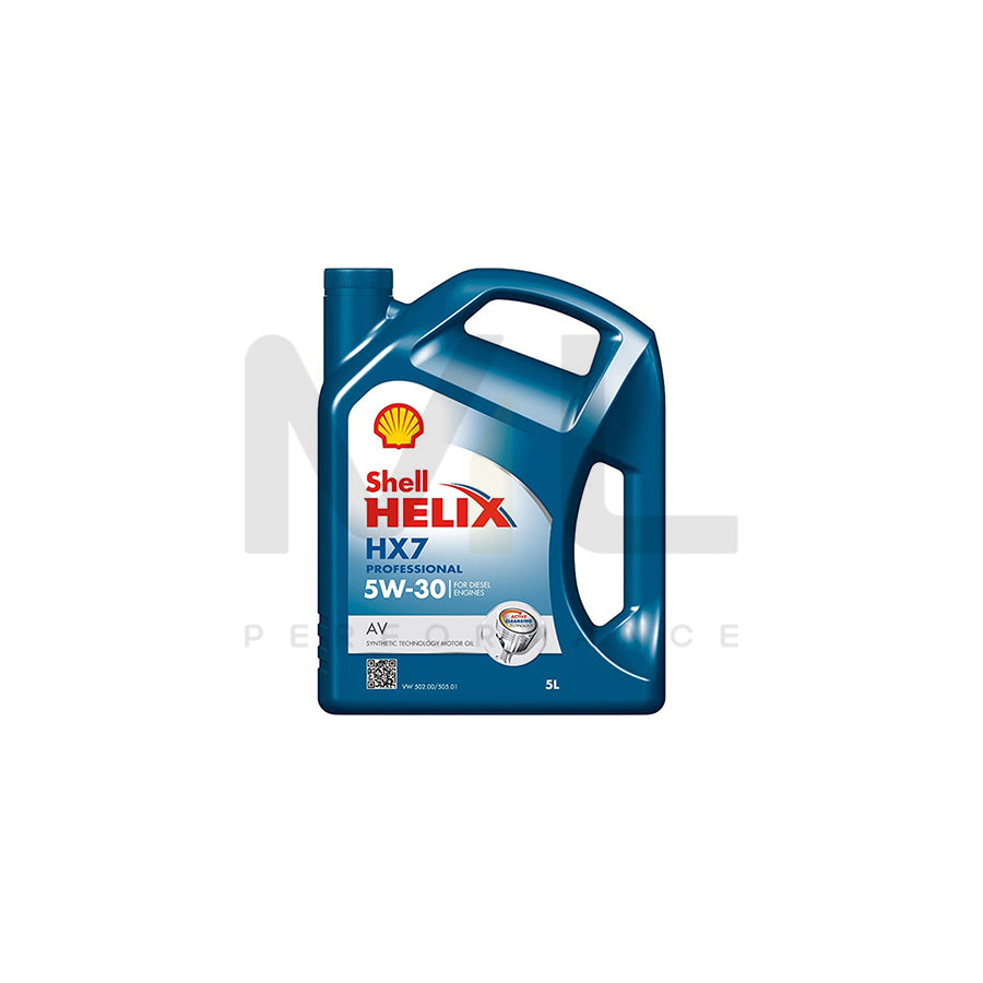 Shell Helix HX7 Professional AV Engine Oil - 5W-30 - 5Ltr