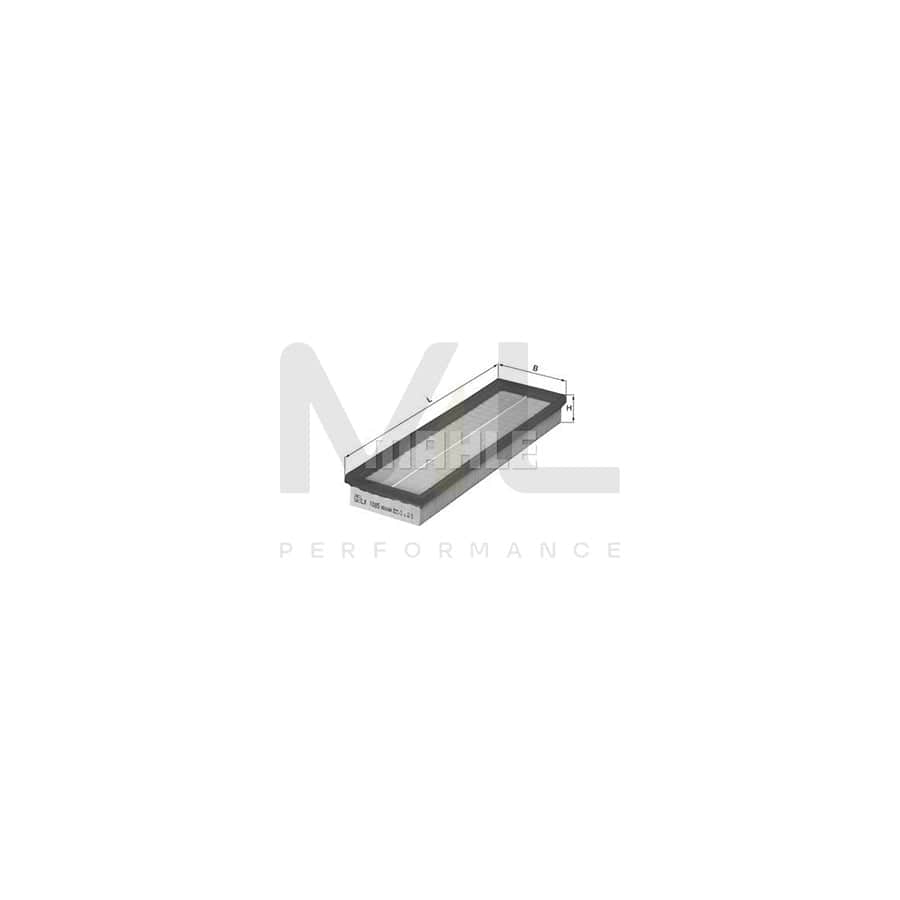 MAHLE ORIGINAL LX 1085 Air Filter Filter Insert | Performance Parts DirectCar Parts