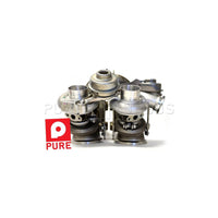 Pure Turbos BMW N54 Stage 2 Upgraded Hybrid Turbos (V2: 600-700whp) 135i & 335i