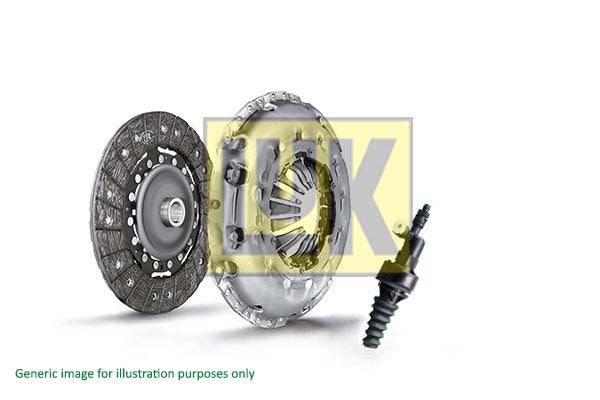 LuK 620 1166 23 Clutch Kit For Vw Golf Iv Convertible (1E)