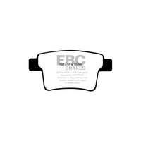 EBC PD11KR314 Ford Jaguar Greenstuff Rear Brake Pad & GD Disc Kit - Bosch Caliper