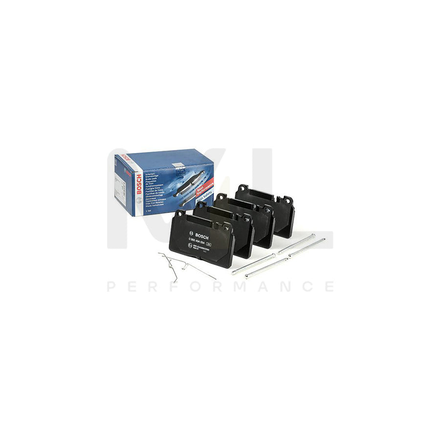 Bosch 0986494694 Brake Pad Set With Anti-Squeak Plate, With Spring BP1689 | Performance Parts Direct Car Parts