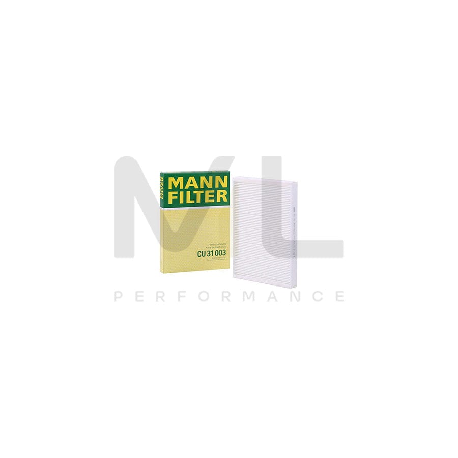 MANN-FILTER CU 31 003 Pollen filter Particulate Filter | Performance Parts DirectCar Parts