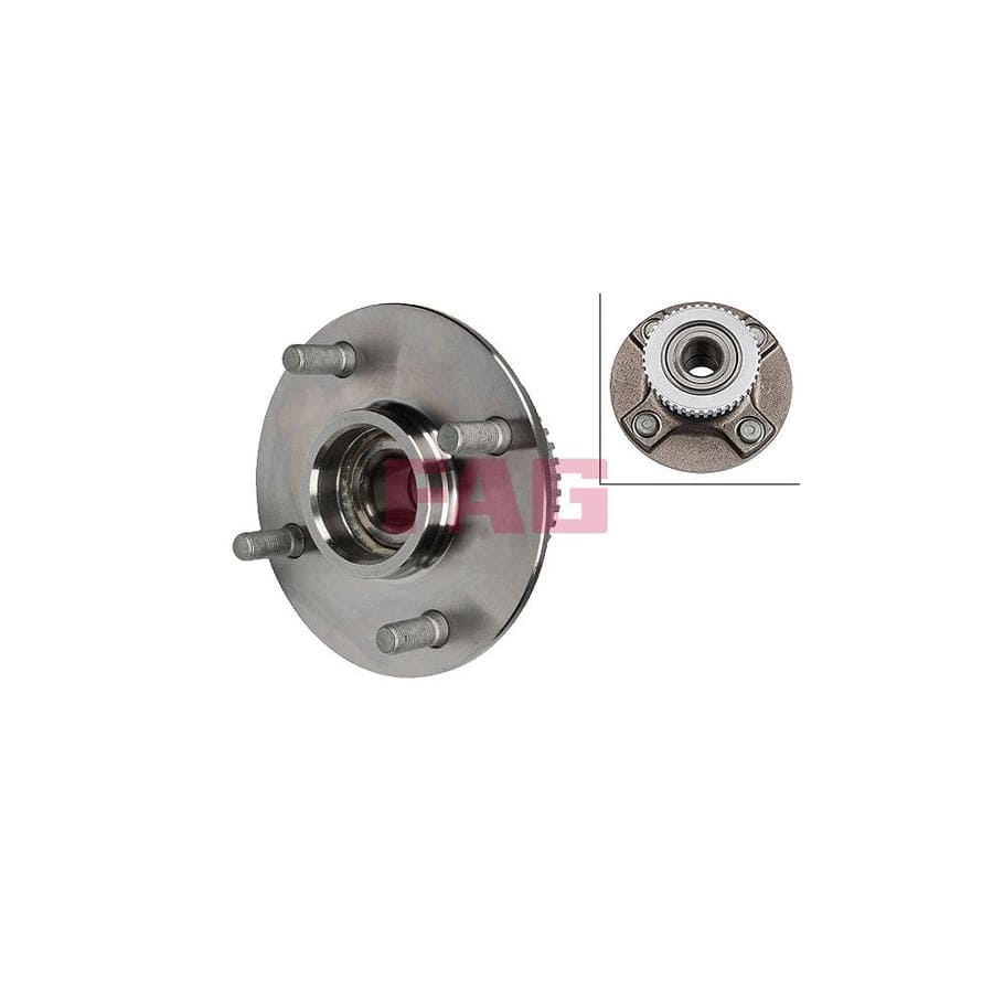 FAG 713 6134 40 Wheel Bearing Kit For Nissan Primera