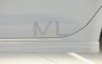 Rieger VW Mk8 Golf Left & Right Side Skirts (GTI, GTD & GTE) -  Matte Black