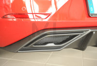 Rieger 00027055 SEAT Leon KL Rear Diffuser -  Matte Black