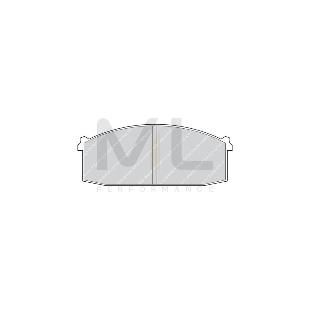 Ferodo Fsl222 Brake Pad Set Fuse+ Technology, Not Prepared For Wear Indicator | Performance Parts Direct Car Parts