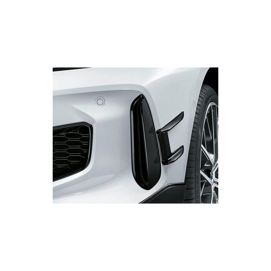 Genuine BMW F40 Gloss Black Right Front Bumper Vent Trims (Inc. 116d, 118i, 120dx & M135ix)