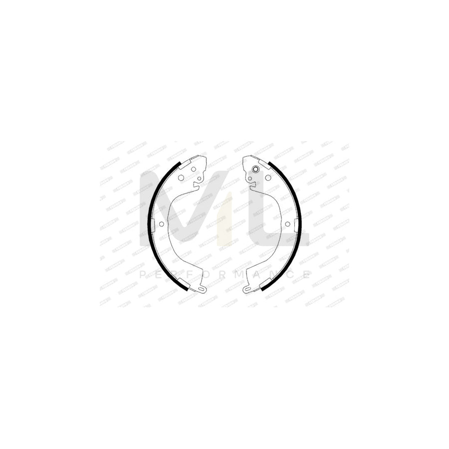 FERODO PREMIER FSB617 Brake Shoe Set | Performance Parts Direct Car Parts