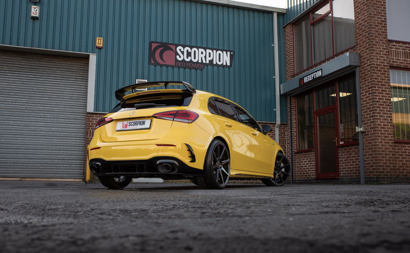 Scorpion SMB006 Mercedes-Benz A35 AMG W177 Gpf-Back Exhaust System With Valve