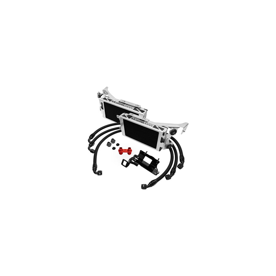 Mosselman BMW E90 E92 E93 335i Twin Oil Cooler Kit