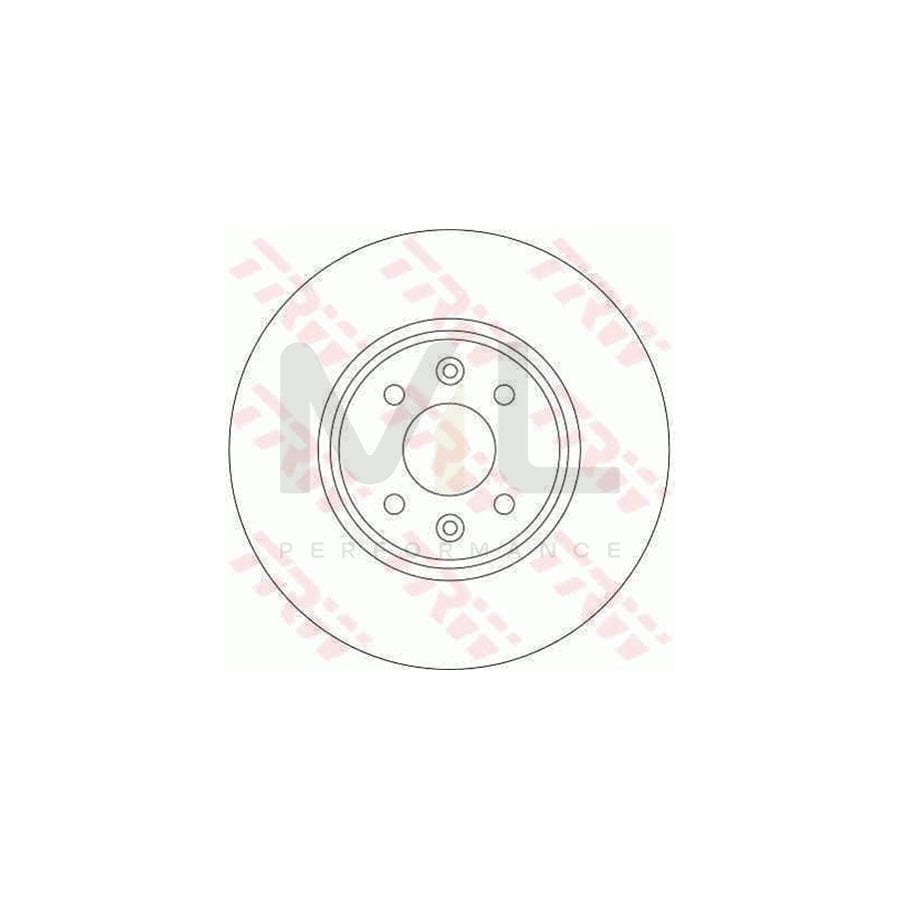 TRW DF4255 Brake Disc Vented | Performance Parts Direct Car Parts