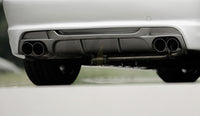 Rieger 00099826 BMW 3 Series E46 Rear Diffuser for Twin Tailpipe Left & Right - Carbon-Look