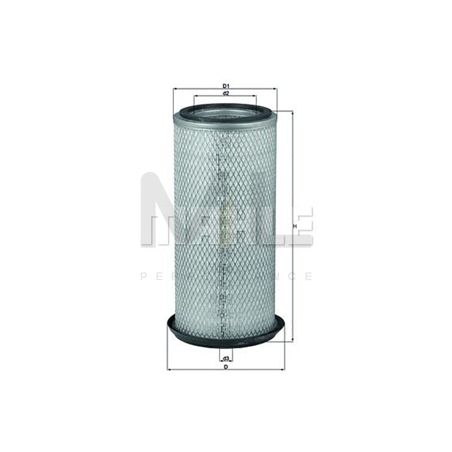MAHLE ORIGINAL LX 940 Air Filter Filter Insert | Performance Parts DirectCar Parts