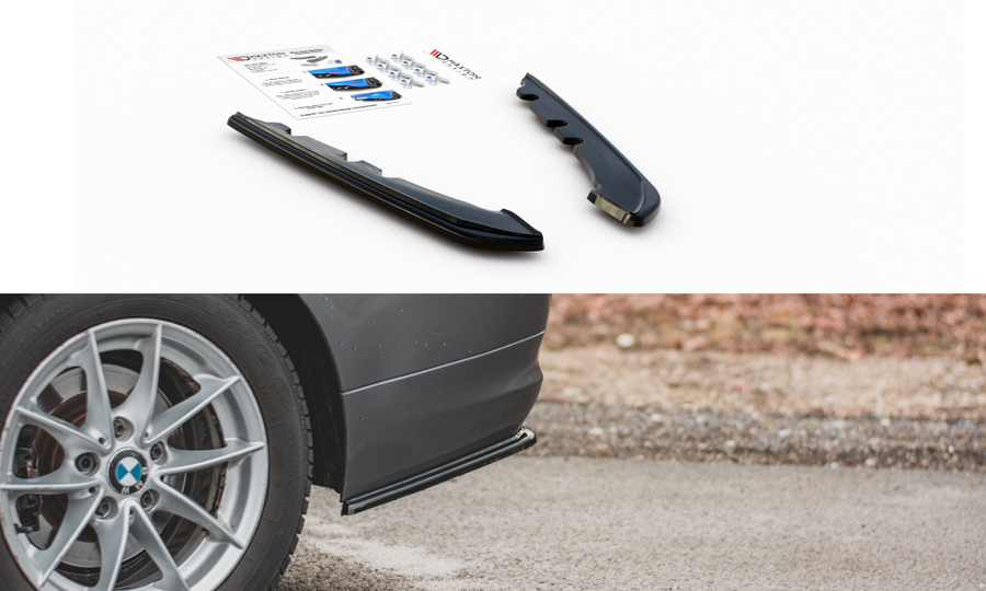 Maxton Design BMW Series 3 E91 (Facelift) Rear Side Splitters