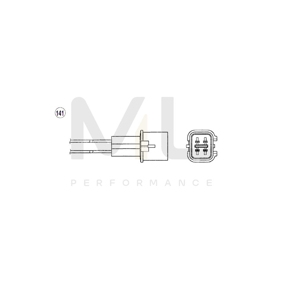 NTK Lambda Sensor / O2 Sensor (NGK 97059) - OZA668-EE28