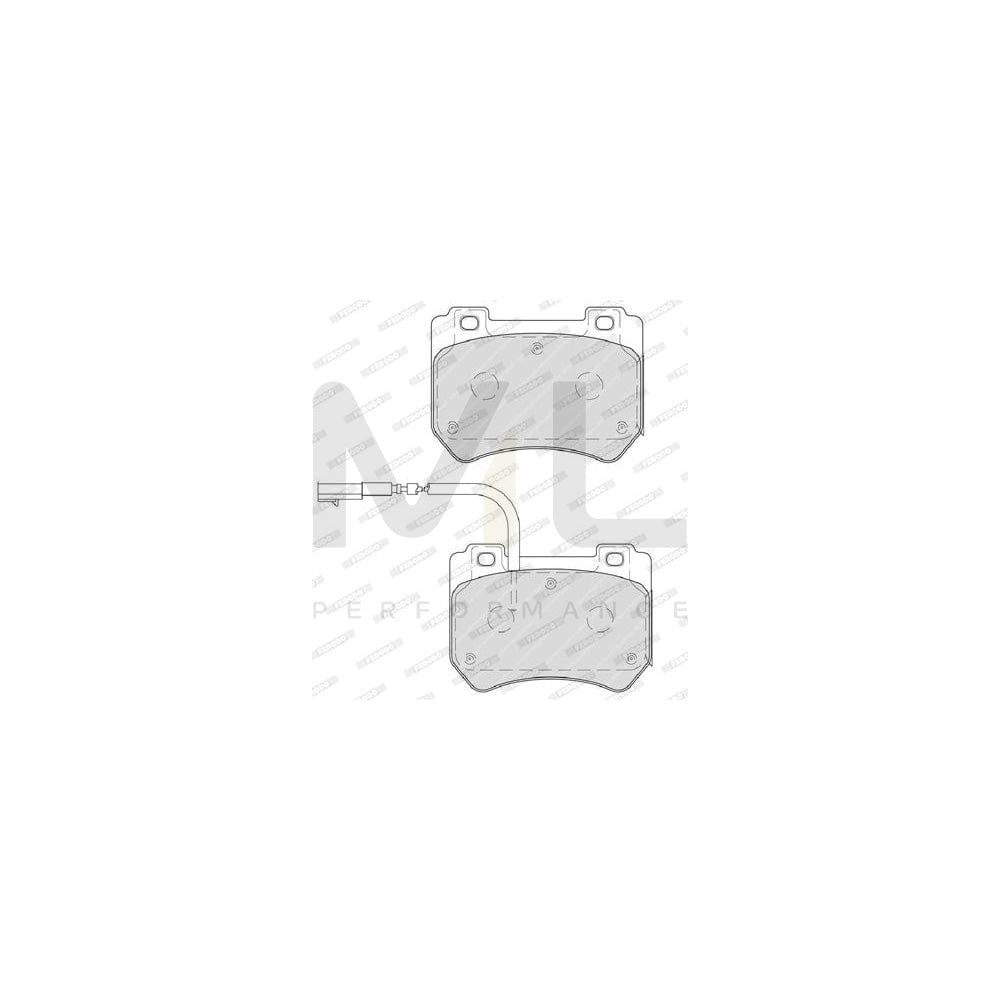 Ferodo Fdb5056 Brake Pad Set Prepared For Wear Indicator, With Accessories | Performance Parts Direct Car Parts