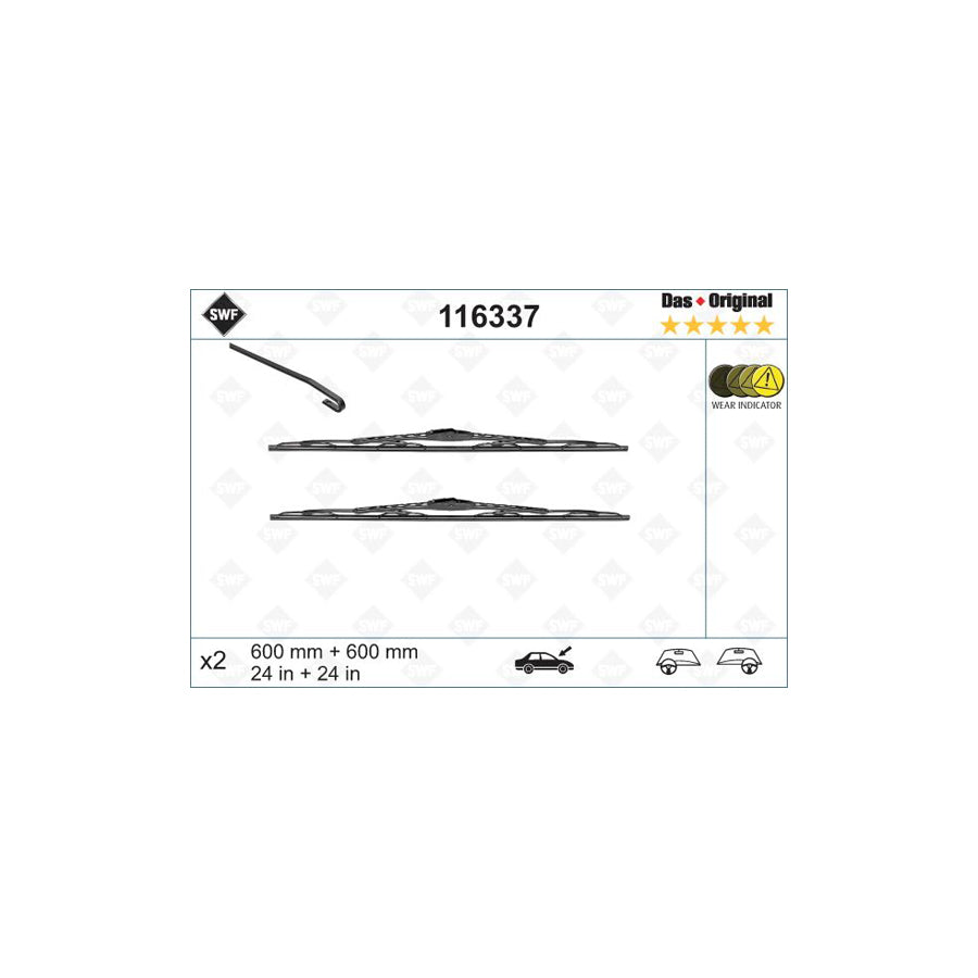 Swf Original 116337 Wiper Blade