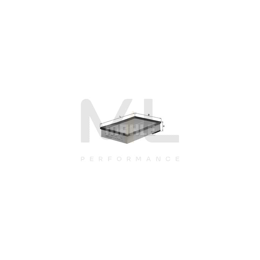 MAHLE ORIGINAL LX 869 Air Filter Filter Insert | Performance Parts DirectCar Parts