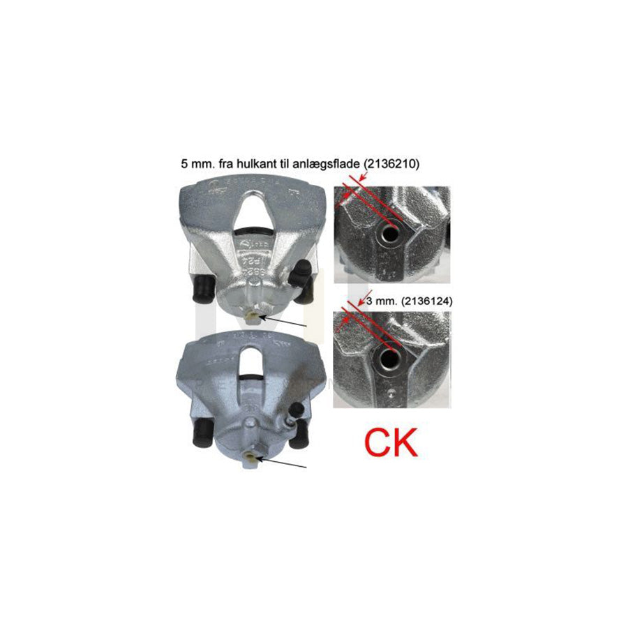 TEXTAR 38079600 Brake Caliper without holder