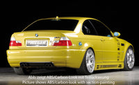 Rieger 00099519 BMW E46 Rear Diffuser - Carbon-Look