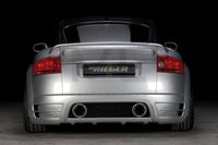 Rieger 00055115 Audi 8N TT Rear Diffuser -  Matte Black
