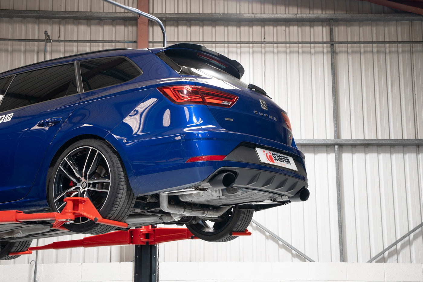 Scorpion SSTS017C Seat Leon Cupra ST Non-Resonated Gpf-Back Exhaust System