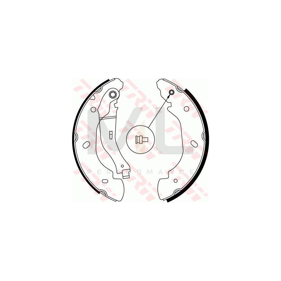 TRW GS8689 Brake Shoe Set for FORD TRANSIT | Performance Parts Direct Car Parts