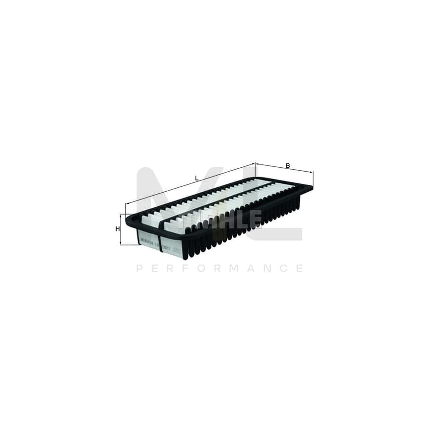 MAHLE ORIGINAL LX 2027 Air Filter Filter Insert | Performance Parts DirectCar Parts