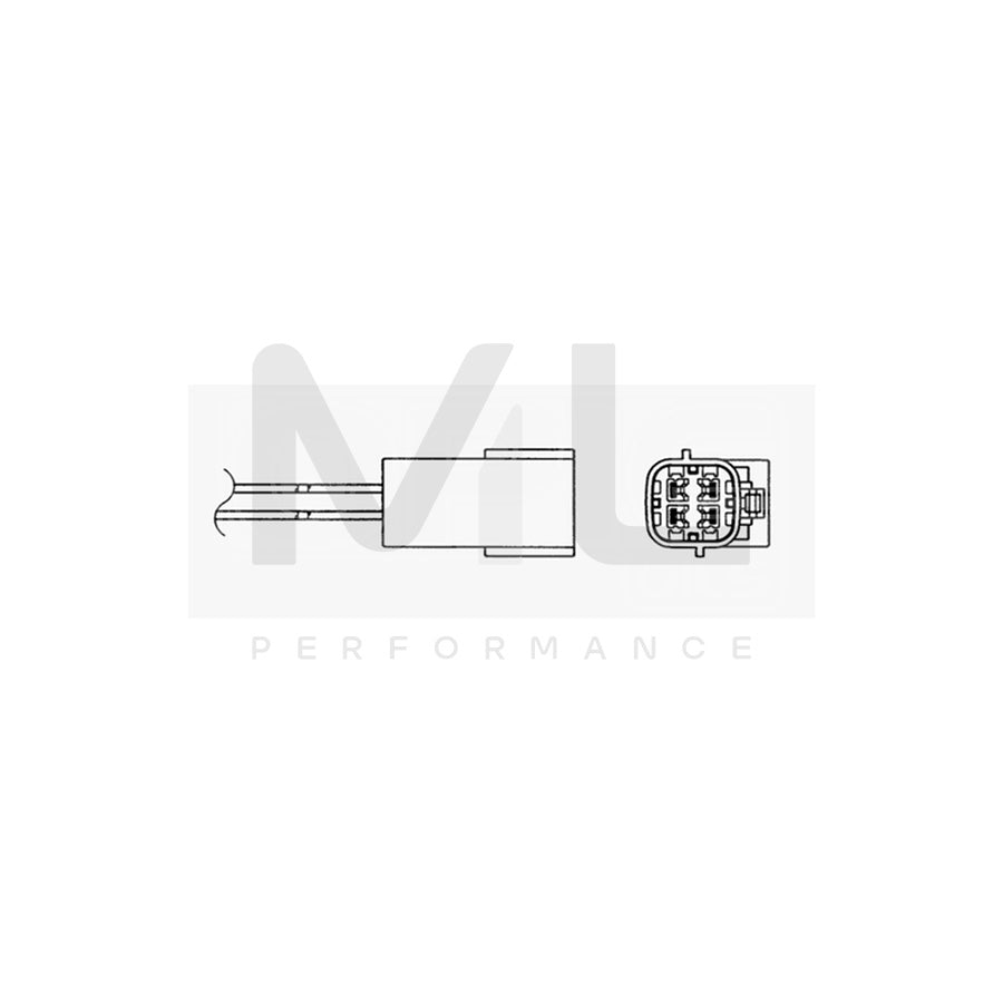 NTK Lambda Sensor / O2 Sensor (NGK 91310) - OZA838-EE1