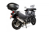 Scorpion RSI115TEO Suzuki DL1000 V-Strom Serket Parallel Slip-On Exhaust - Titanium Sleeve