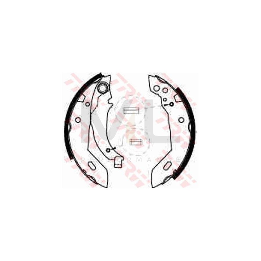 TRW GS6228 Brake Shoe Set | Performance Parts Direct Car Parts