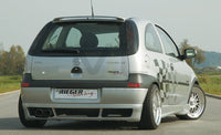 Rieger 00058915 Opel Corsa C Rear Diffuser