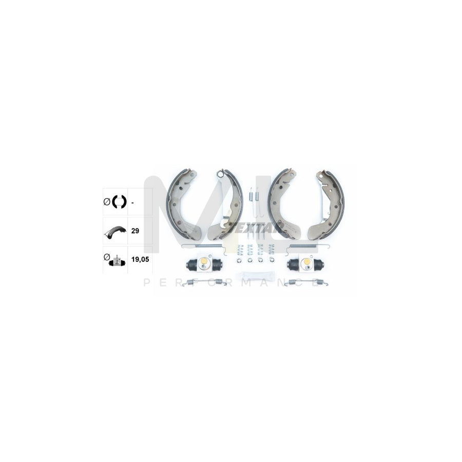 TEXTAR Shoe Kit 83058100 Brake Shoe Set | Performance Parts Direct Car Parts