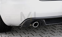 Rieger 00099818 Audi 8H A4 Rear Diffuser for Original Tailpipe Left & RIght - Carbon-Look