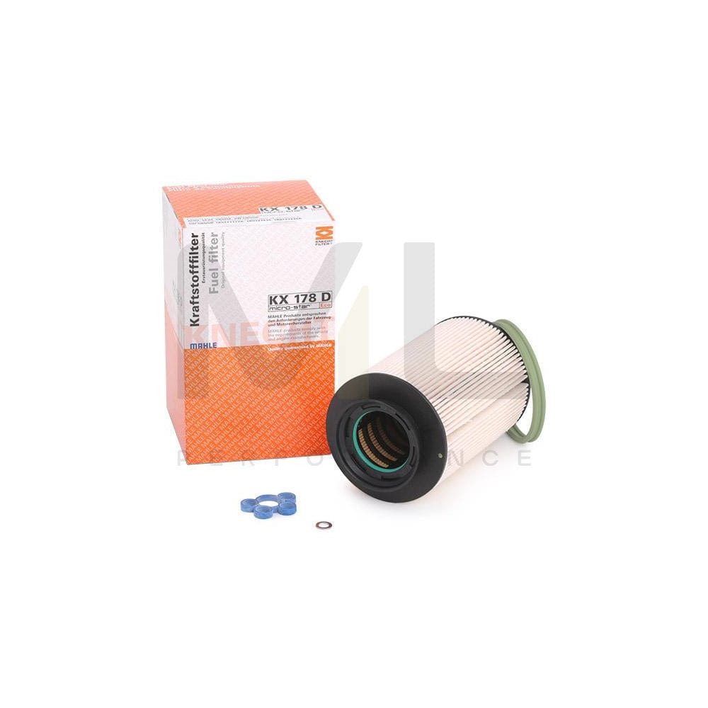 MAHLE ORIGINAL KX 178D Fuel filter Filter Insert | Performance Parts DirectCar Parts