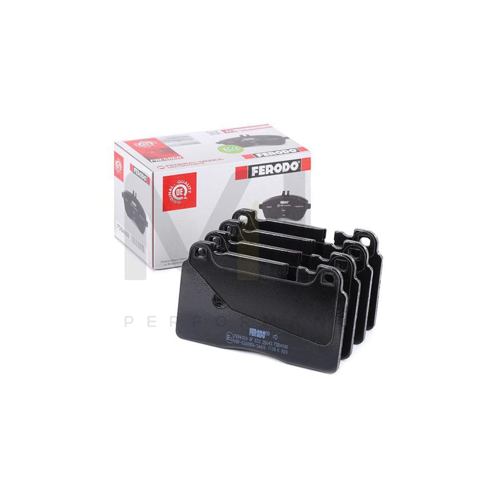 Ferodo Premier Eco Friction Fdb4055 Brake Pad Set Prepared For Wear Indicator, Without Accessories | Performance Parts Direct Car Parts